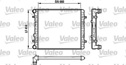 Теплообменник VALEO 732175