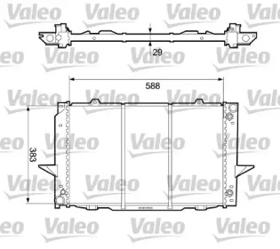 Теплообменник VALEO 732365