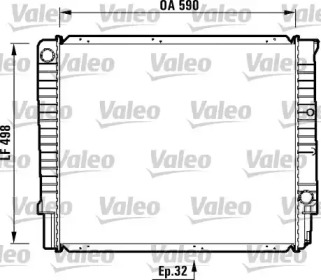 Теплообменник VALEO 732369