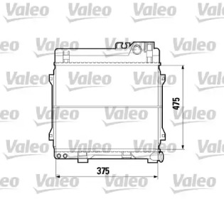 Теплообменник VALEO 732452