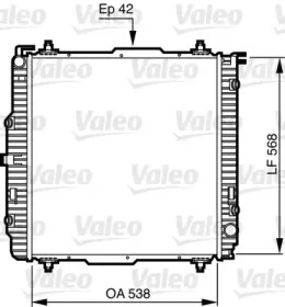 Теплообменник VALEO 732459