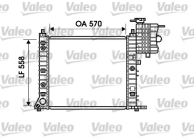 Теплообменник VALEO 732471