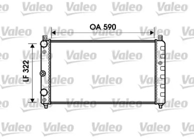 Теплообменник VALEO 732479