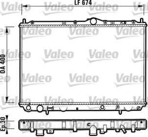 Теплообменник VALEO 732525