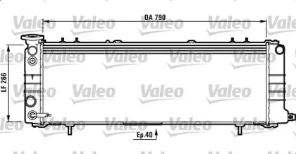 Теплообменник VALEO 732552