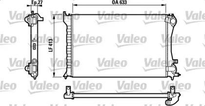 Теплообменник VALEO 732567