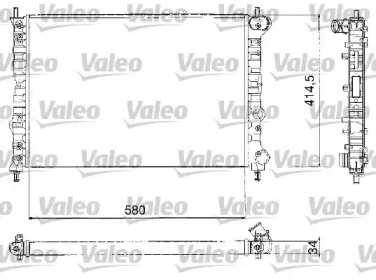 Теплообменник VALEO 732580