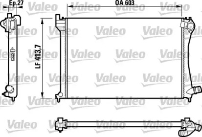 Теплообменник VALEO 732617