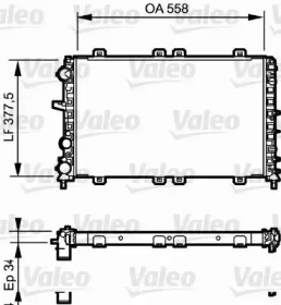 Теплообменник VALEO 732685