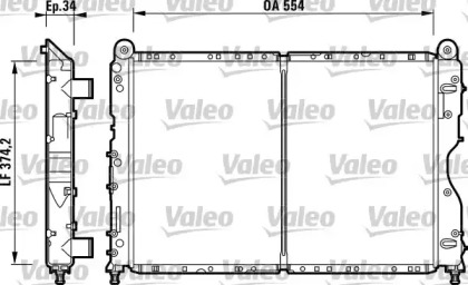 Теплообменник VALEO 732690