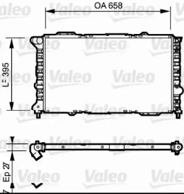 Теплообменник VALEO 732696