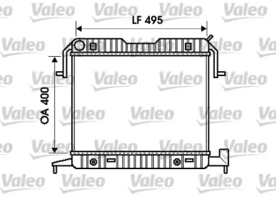 Теплообменник VALEO 732703