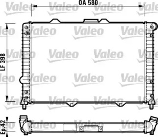 Теплообменник VALEO 732722