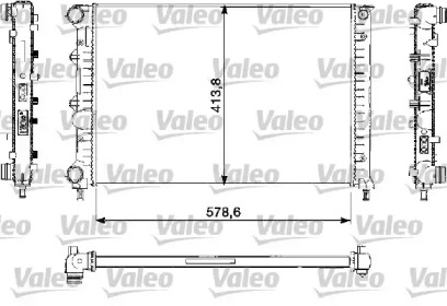 Теплообменник VALEO 732730