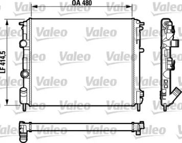 Теплообменник VALEO 732761