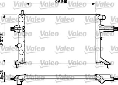 Теплообменник VALEO 732795