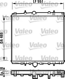 Теплообменник VALEO 732830