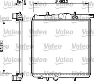 Теплообменник VALEO 732885