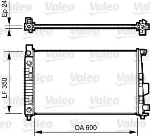 Теплообменник VALEO 732897