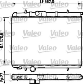 Теплообменник VALEO 732906