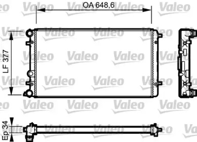 Теплообменник VALEO 732957