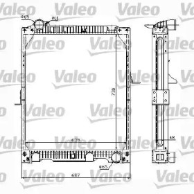 Теплообменник VALEO 732991