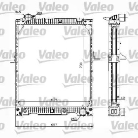 Теплообменник VALEO 732992