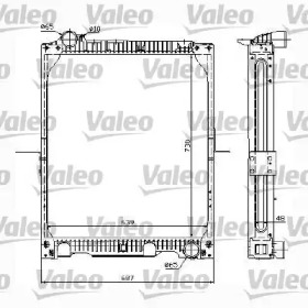 Теплообменник VALEO 732994