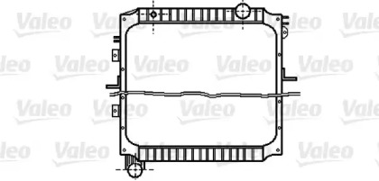 Теплообменник VALEO 733407