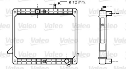 Теплообменник VALEO 733421