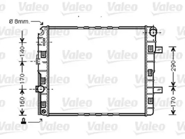 Теплообменник VALEO 733423