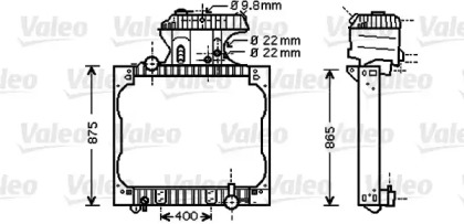 Теплообменник VALEO 733428