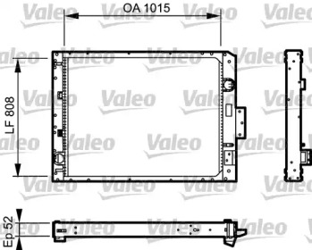 Теплообменник VALEO 733479