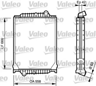 Теплообменник VALEO 733495