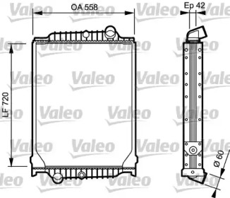 Теплообменник VALEO 733497