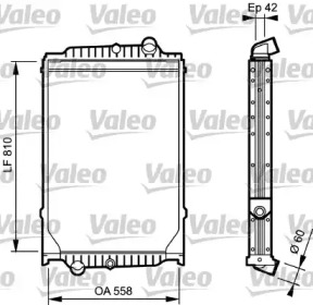 Теплообменник VALEO 733498