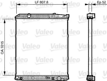 Теплообменник VALEO 733506