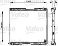 Теплообменник VALEO 733540