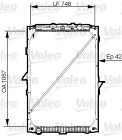 Теплообменник VALEO 733544