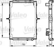 Теплообменник VALEO 733547