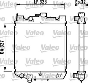 Теплообменник VALEO 734159