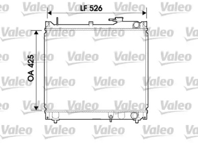 Теплообменник VALEO 734162