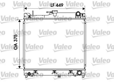 Теплообменник VALEO 734170