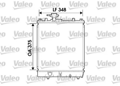 Теплообменник VALEO 734171