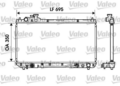 Теплообменник VALEO 734217