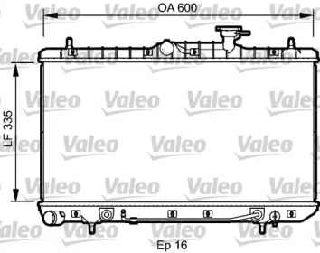 Теплообменник VALEO 734253