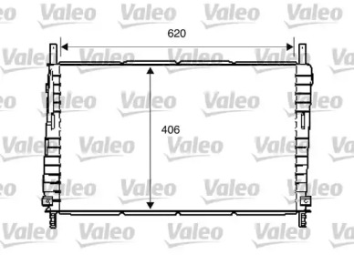 Теплообменник VALEO 734286