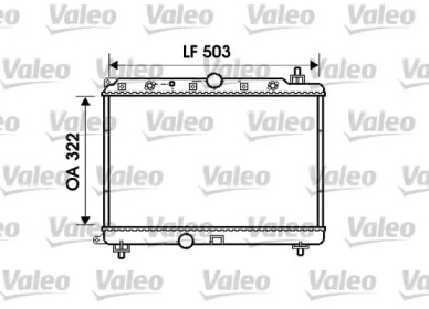 Теплообменник VALEO 734290