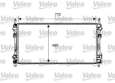 Теплообменник VALEO 734292