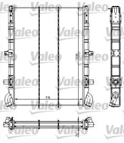 Теплообменник VALEO 734295